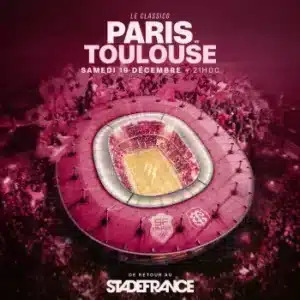 Match de Rugby - Paris / Toulouse le 19 décembre 2026 au stade de France